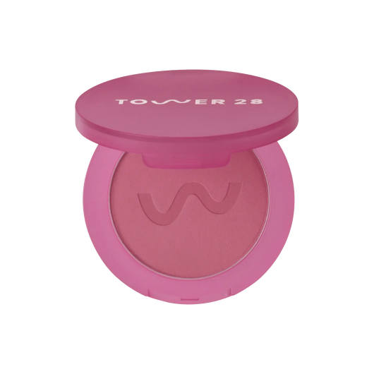 The Tower 28 Beauty GetSet™ Matte Powder Blush in the shade Pali Punch. [Pali Punch]