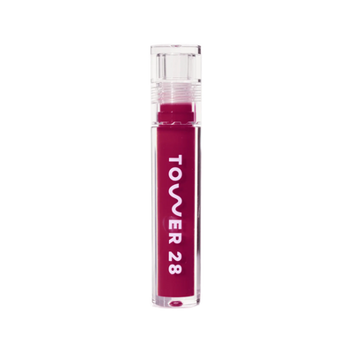 The Tower 28 Beauty ShineOn Lip Jelly in the shade Wild. [Wild]