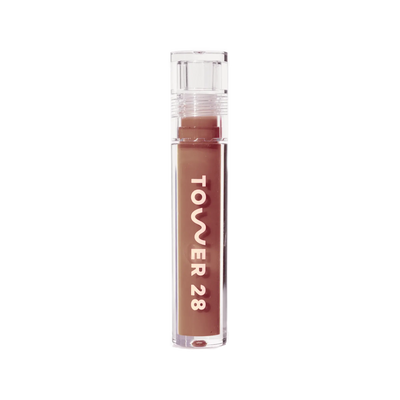Almond [The Tower 28 Beauty ShineOn Lip Jelly in the shade Almond]