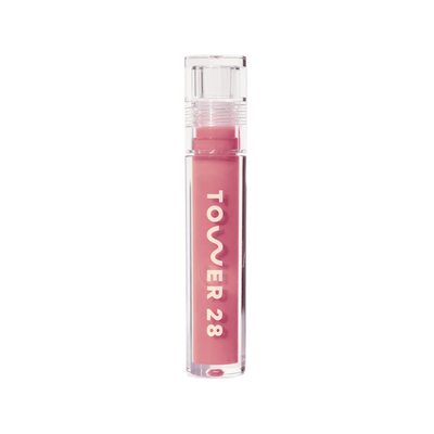 The Tower 28 Beauty ShineOn Lip Jelly in the shade Pistachio. [Pistachio]