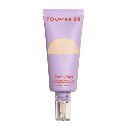 Tower 28 Beauty SunnyDays™ Tinted SPF 30 in the shade 13 La Cienega. [13 La Cienega]